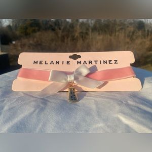 Melanie Martinez Bottle Charm Velvet Choker